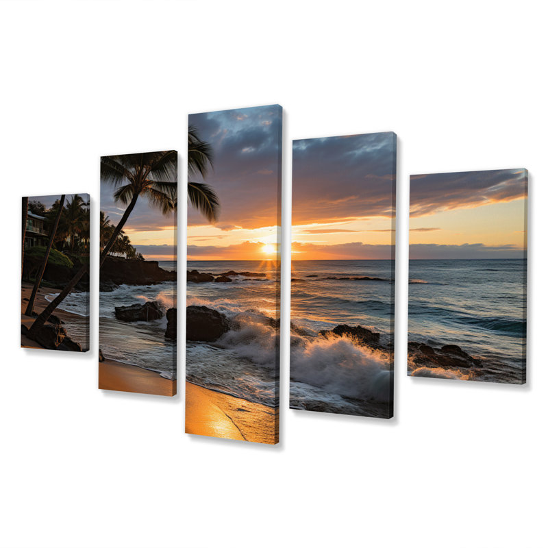 Aloha Tropical Dreamscape I 5 pièces
