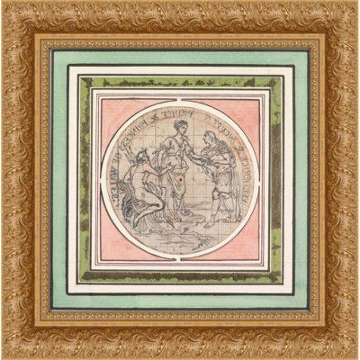 Design for a Medal; Frederick and Augusta, Prince and Princess of Wales