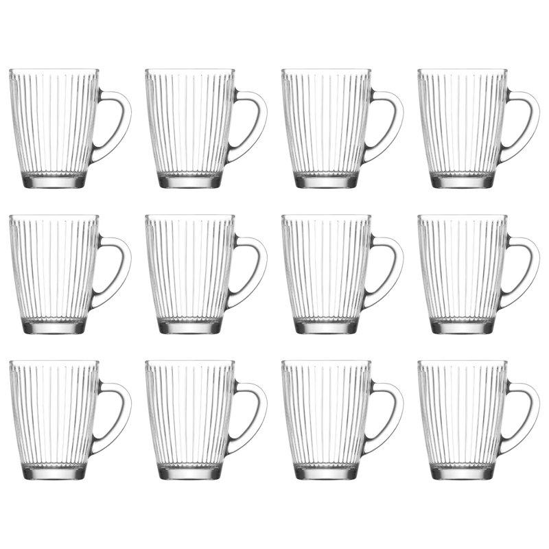 LAV Hestia Glass Mugs, 400, 12