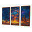 Ensemble de salon art mural Magic Crystal-1821858700-1821858710