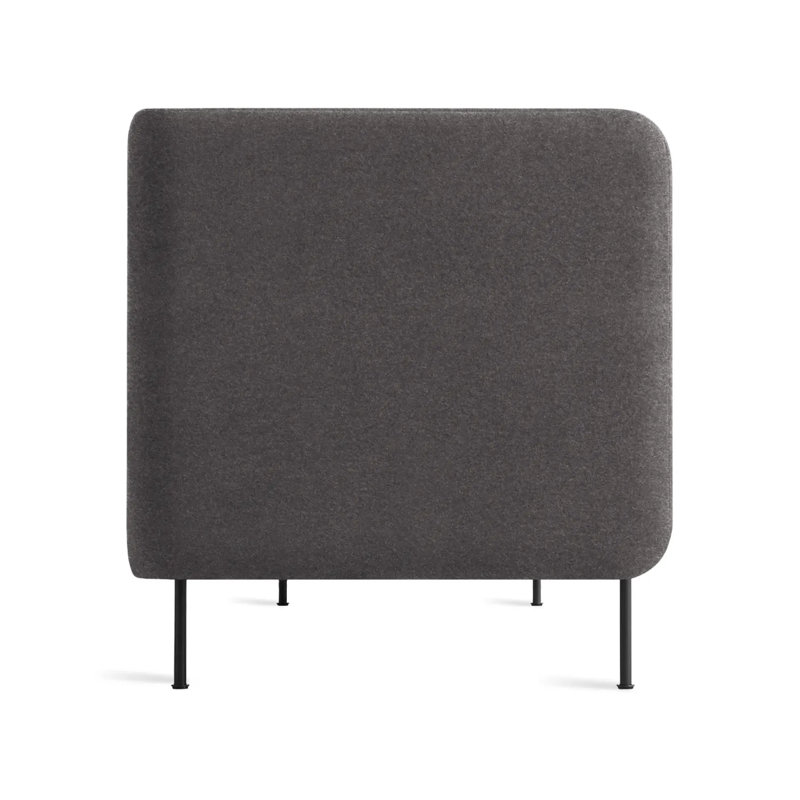 Bloke Chaise Lounge, Right Hand Facing, Oblivion, Gabro Gray Wool