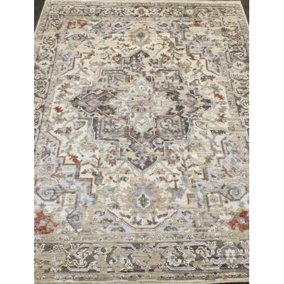 Viscose Oriental Indoor Rug