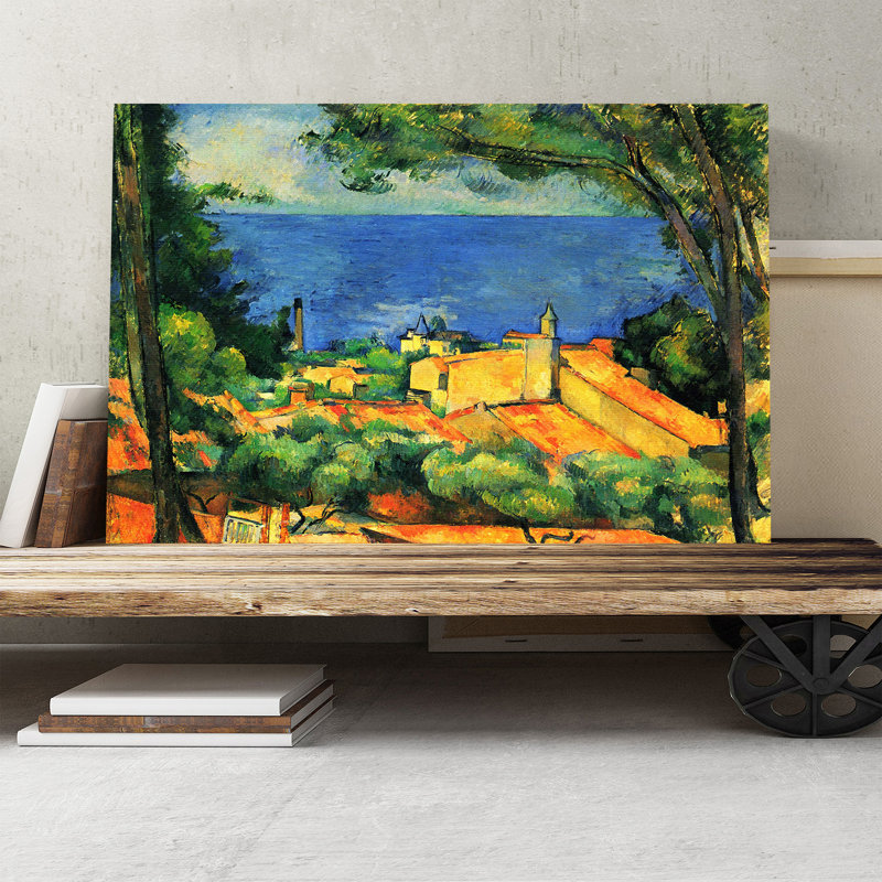 Paul Cezanne - Wrapped Canvas Painting, 50cm H x 76cm W