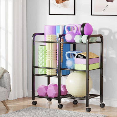 Metal Freestanding Multi-Use Sports Rack