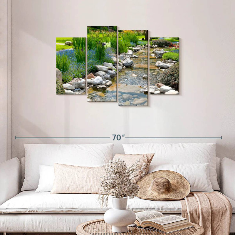 Jardin de style asiatique Kerrick, H 27 po x l 43 po
