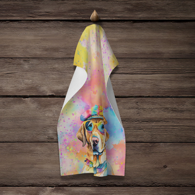 Labrador Hippie Dawg Kitchen Towel