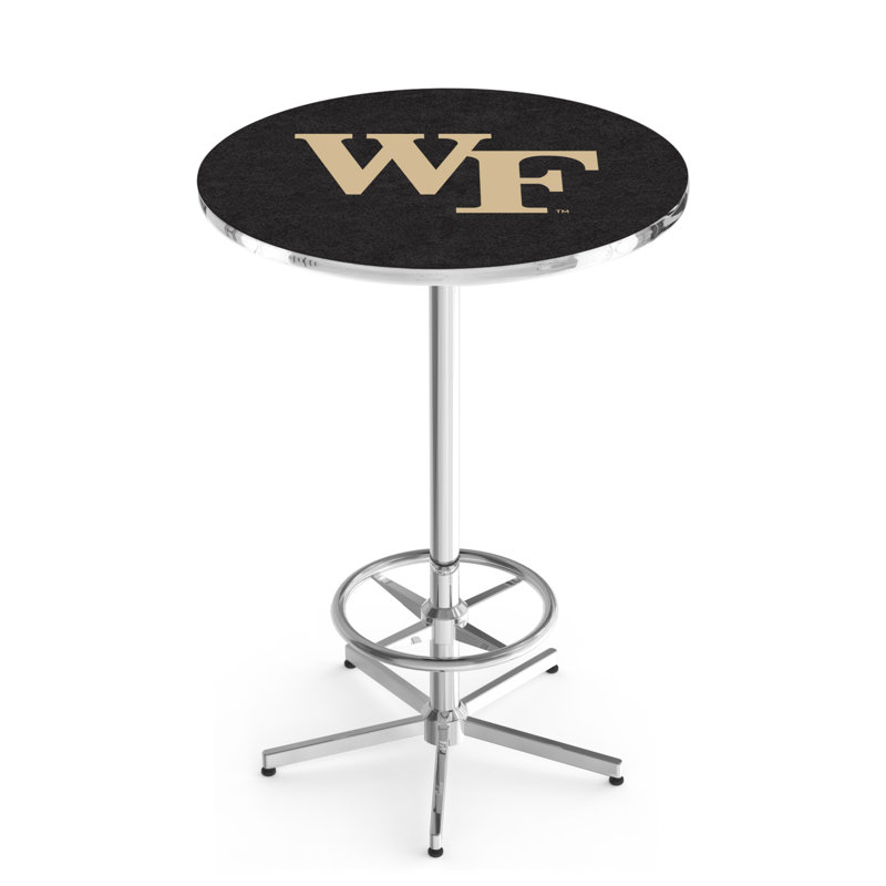 NCAA Round Dining Table, Wake Forest University
