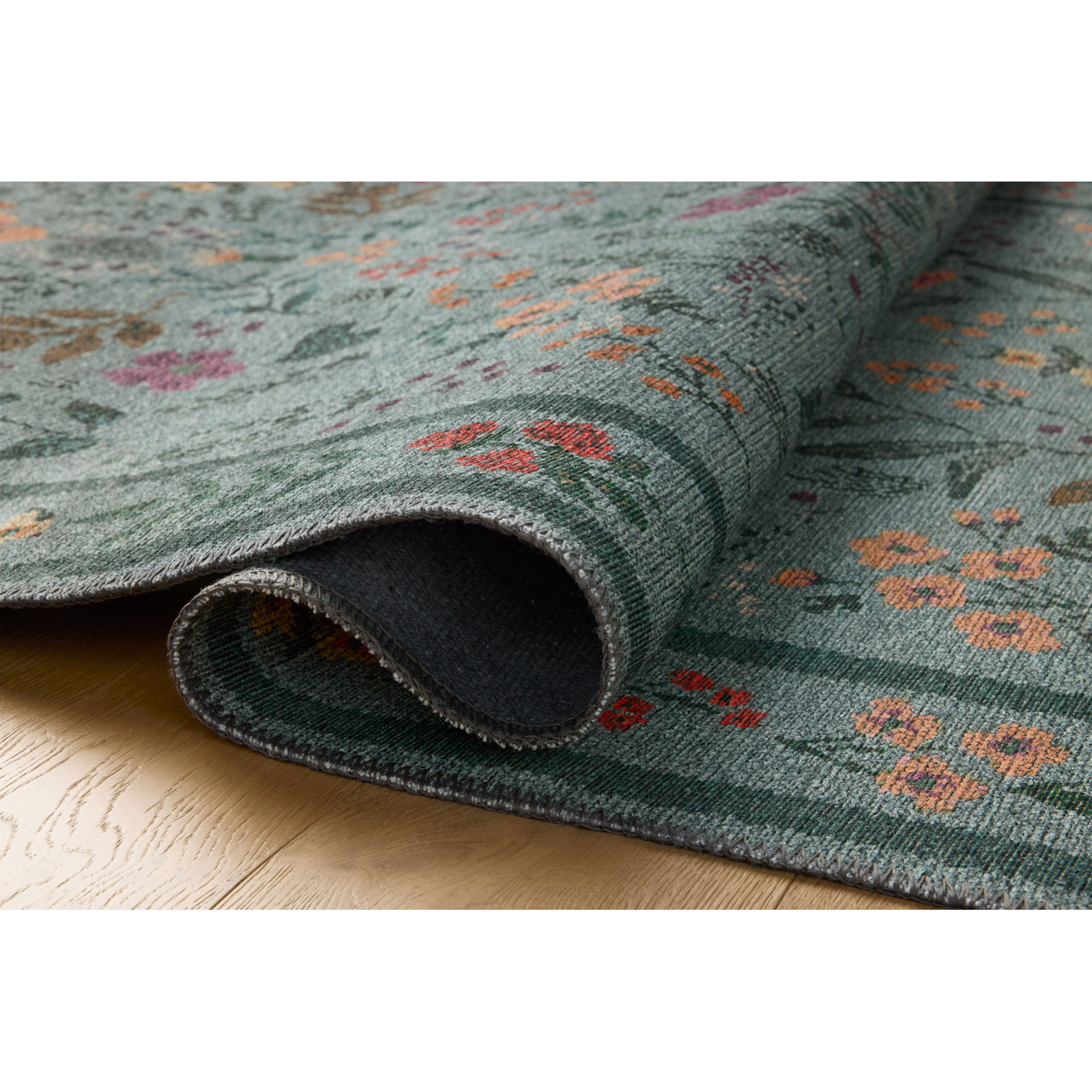 Wildwood Cream Area Rug, Round 7'6", Sage