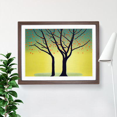 Hypnotic Trees - Single Picture Frame Painting