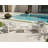 Camela Aluminum Outdoor Lounge Chair with Sunbrella® Cushions-98127450