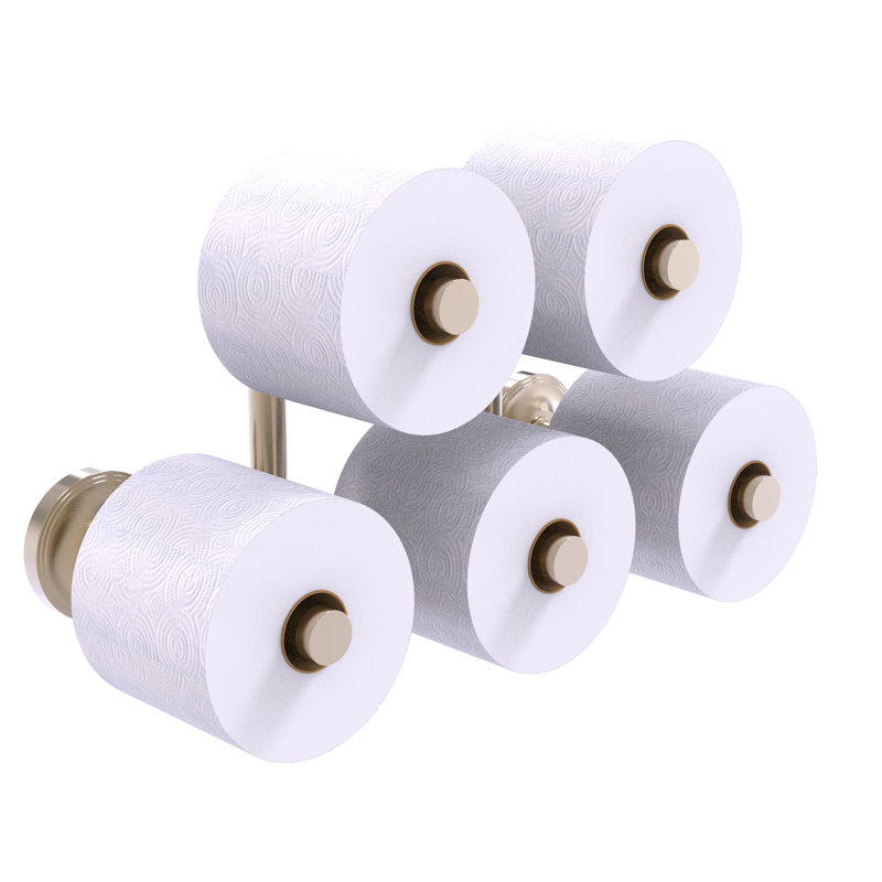Porte-papier hygiénique mural Alcott, Étain antique