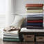 Courtepointe réversible 3 pièces en argile rouge très grand / très grand - literie d'été avec option de chaleur hivernale, courtepointe, rembourrage en coton prélavé et 2 taies décoratives, sélection toutes saisons lavable à la machine-116012045-116012043