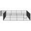Hedd 100cm H Galvanised Steel Exercise Pen-2072909795