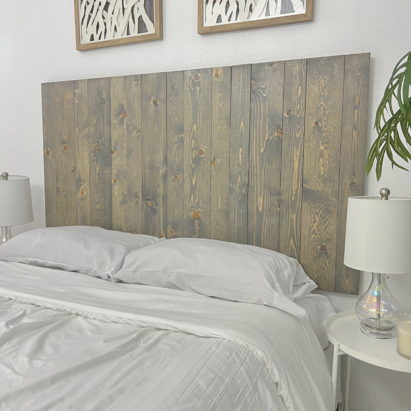 Eurielle Solid Wood Headboard, Queen