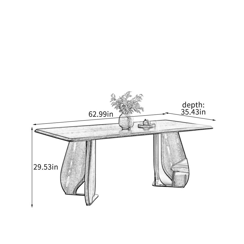Heberling, 29.53"H x 62.99"L x 35.43"W