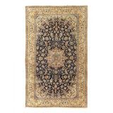 Persian Classic One-of-a-Kind 2' x 3' Area Rug in Navy Blue/Beige