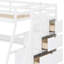 Lit mezzanine avec tiroirs, tablettes et bureau-482852493