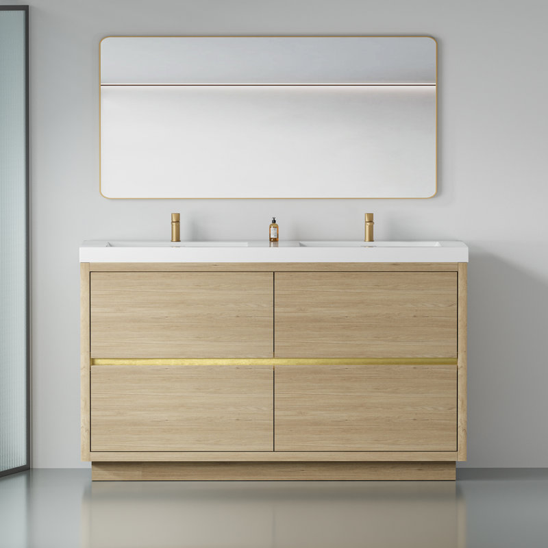 Meuble-lavabo flottant Clark
