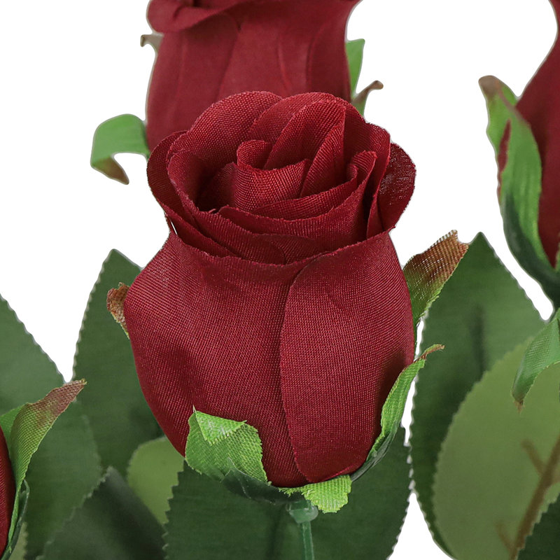 Bouquet de roses artificielles, Bourgogne