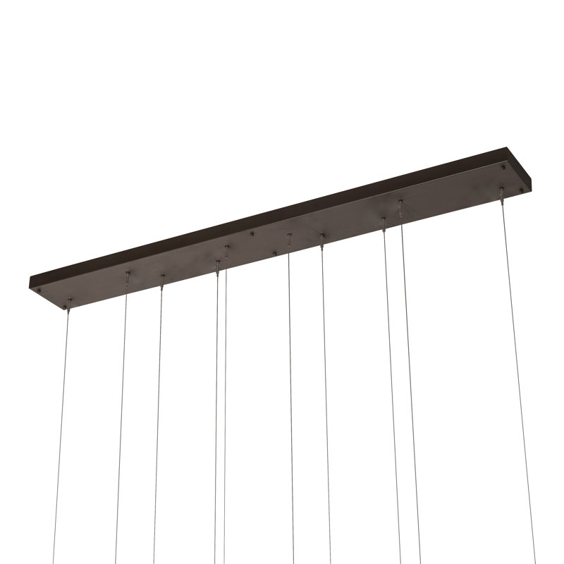 Luminaire suspendu contemporain 72 po Lineal