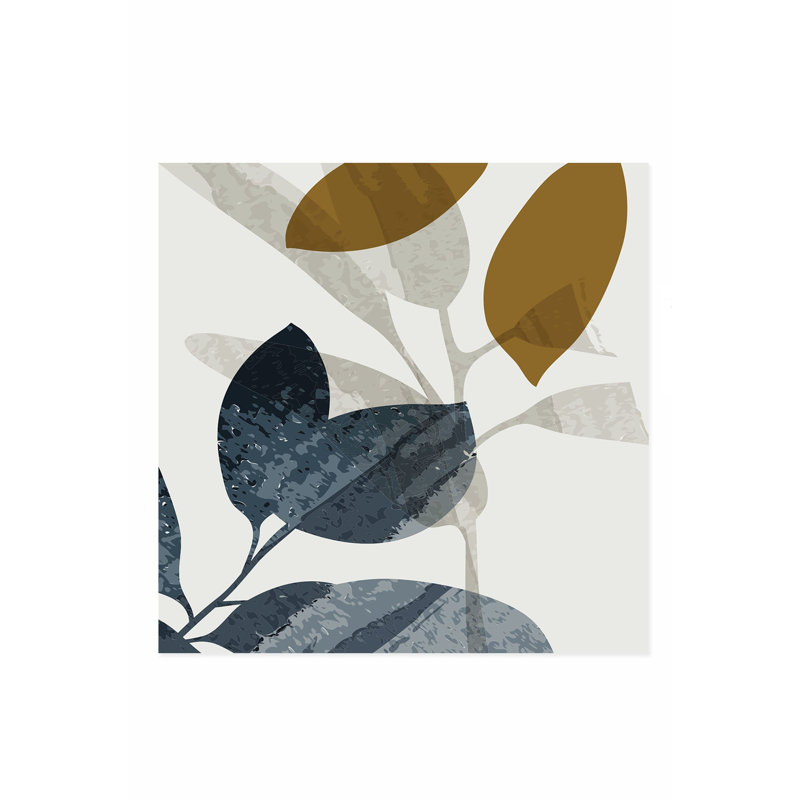 «Botanical Foliage chiffres II», reproduction d'art sans cadre