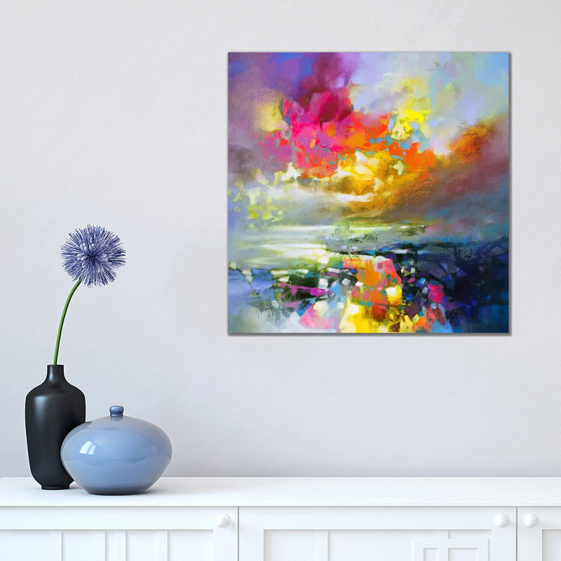 Elements II by Scott Naismith - Wrapped Canvas Painting, 45.72 cm H x 45.72 cm W x 3.175 cm D