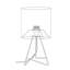 Lampe de table Down to the Wire avec abat-jour en tissu-1089802360