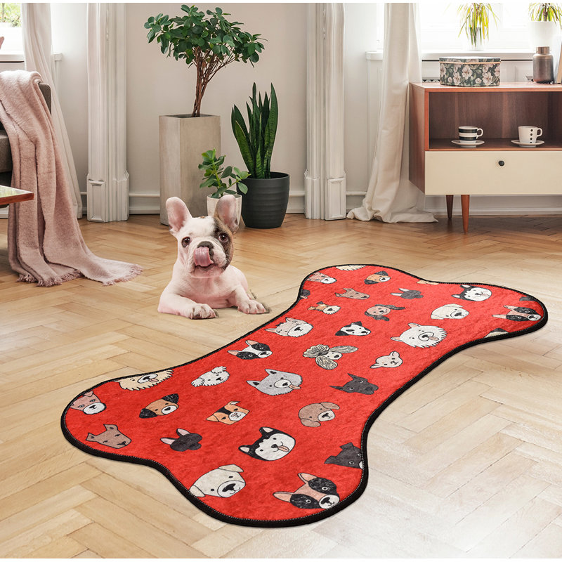 Shag 61cm X 99cm Area Rug