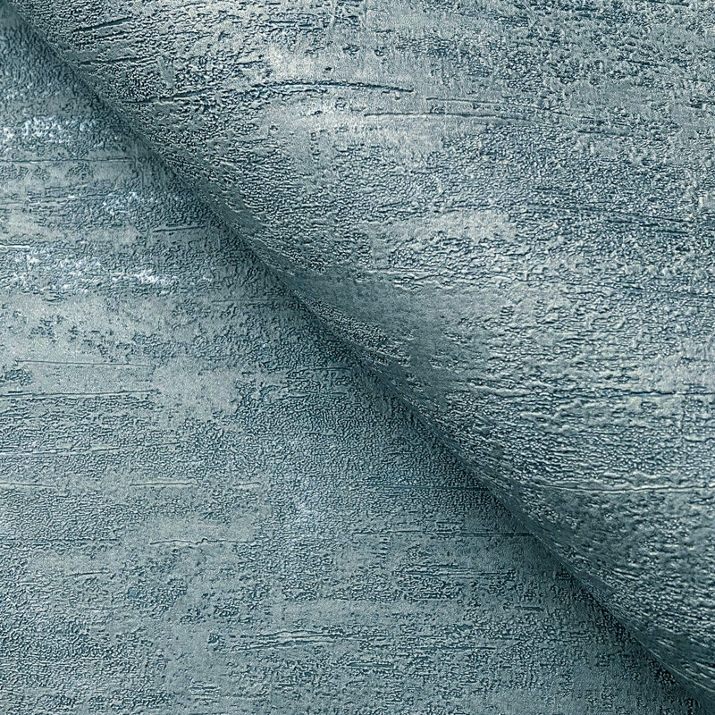 Papier peint en stuc vieilli, Bleu