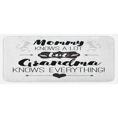 Modern & Contemporary Synthetic Kitchen Mat
