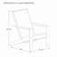 Chaise Adirondack pour l'extérieur en bois de teck Clairmont Napa