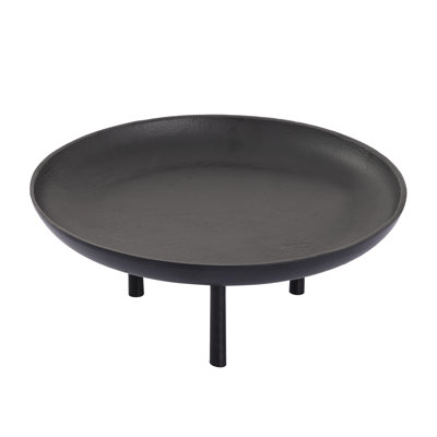 Assiette Kiser - grande noire