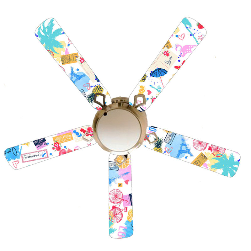 Ventilateur de plafond 5 pales 52 "