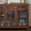 Armoire latérale de rangement de style américain
