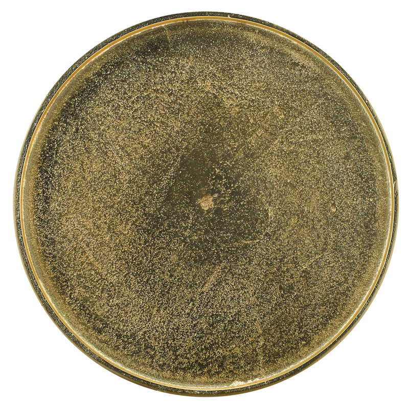 Piaf End Table, Gold