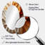 Sunlit Spiral - Miroir mural moderne ovale-1720241956