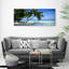 Tropical Beach - Wrapped Canvas Print