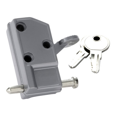 Serrure de porte de patio avec levier pour pied
