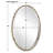Uttermost Twisted Branch Oval Mirror
