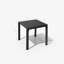 Ensemble de 3 chaises longues d'extérieur en aluminium avec 2 chaises longues de piscine et une table d'appoint, coussins épais et dossier réglable en 6 positions pour terrasse, patio, jardin et bord de piscine.