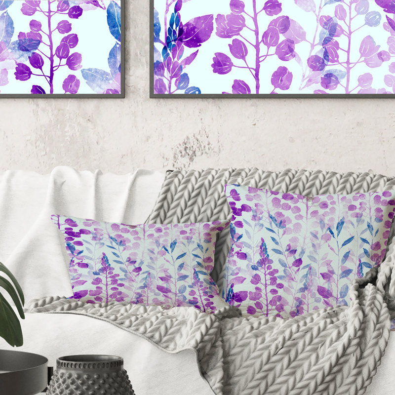 Coussin Herbs And Flowers Of Provence, 18 po x 18 po
