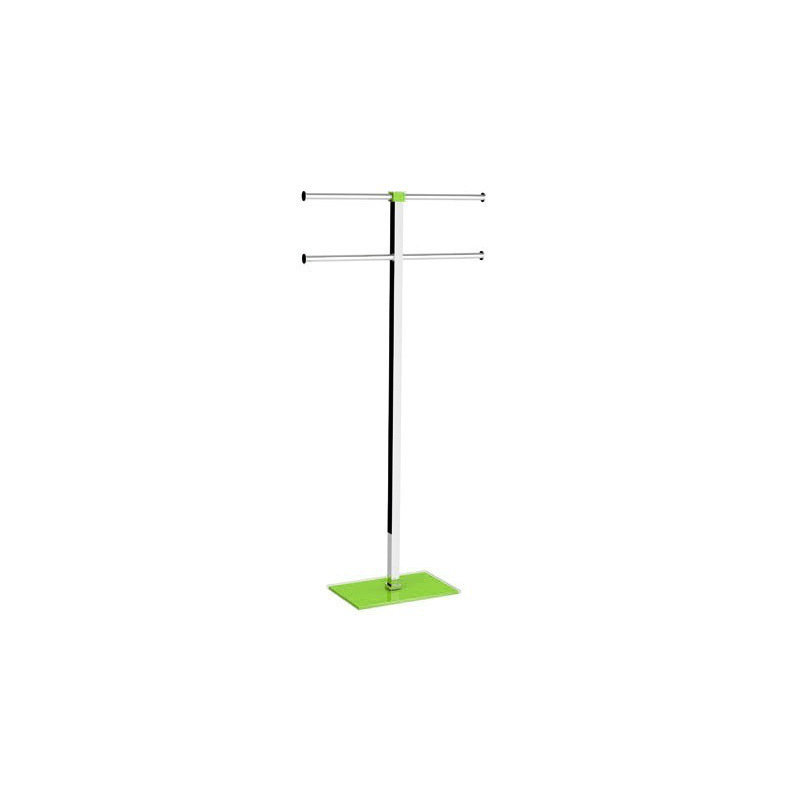Porte-serviettes sur pied Currahee, Vert
