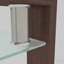 Table basse rectangulaire en verre, table basse transparente, tables d'appoint modernes pour le salon, meubles de salon-891966796-891966797