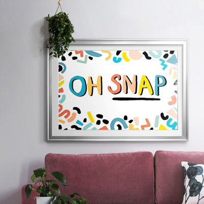 «90 Snaps Oh Snap II», reproduction imprimée sur papier