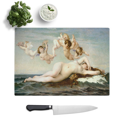 The Birth of Venus Vol.1 by Alexandre Cabanel Chopping Board