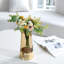 Orange 61cm Glass Table Vase