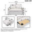 2 Seater Fabric Sectional-815664532