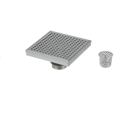 Drain Defender 11.8'' W Basket Strainer Shower Drain