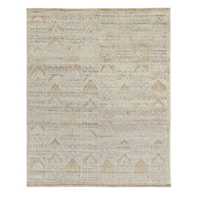 Scandinavian Wool Geometric Area Rug