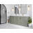 Esin 84'' Double Bathroom Vanity with Top-78600241